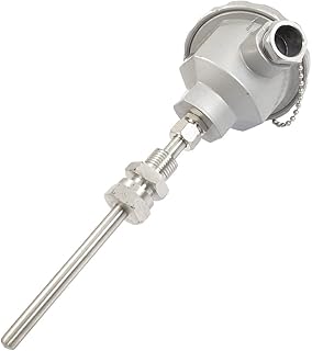 Aexit 0-800 Celsius Sensors Degree 100mmx8mm Sensing Rod Waterproof Temperature Temperature Sensors Transmitter Sensor