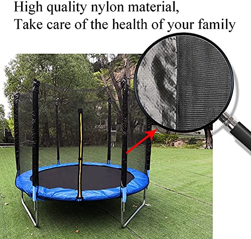 Filet de sécurité de remplacement pour trampoline d'extérieur de jardin