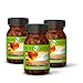 Produktbild ECHT VITAL Coenzym Q10 | 3 Gläser mit je 60 Kapseln (180 Kapseln) | Natürliches & pflanzliches Premium Coenzym Q10 | Hochdosiert mit 200 mg Ubichinon je Kapsel | Laborgeprüft & vegan