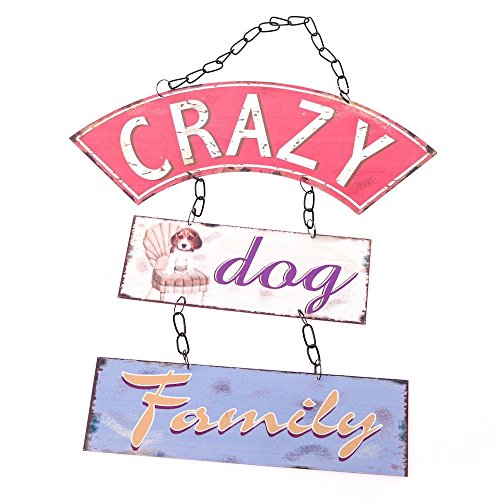 Image of Crazy Dog Family metal sign heaven sends