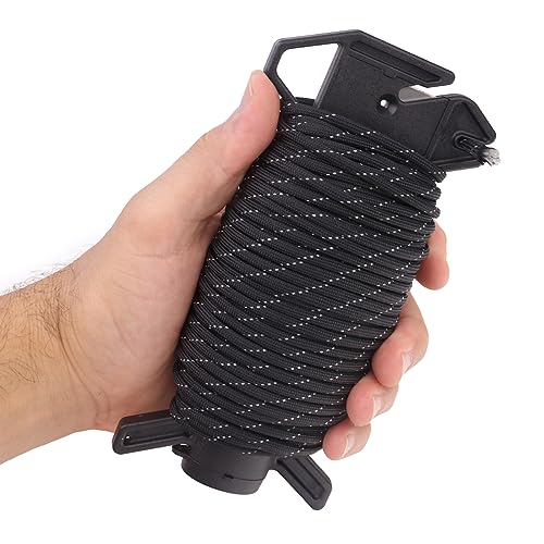 Paracorde 550 réfléchissante Atwood Rope pour sécuriser vos tentes de camping la nuit