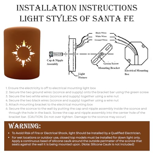 Image of Wall Sconce, Sunburst (Terracotta) Indoor /Outdoor Ceramic Cylinder Porch Light, Indoor /Outdoor Wall Sconce for Interior and Exterior Decor (100 Watt, 9.25 inch H x 7.25 inch)