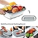 Gintan Camping Cutting Board, 9-in-1 Collapsible Chopping Board with Colander, Kitchen Vegetable Washing Basket for Camping, Camping Gifts Camping Accessories for RV Campers (Gray)