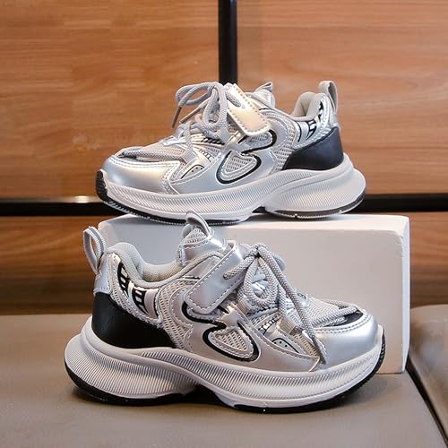 Children's Sports Shoes-Boys Girls Sports Tennis Shoes Lightweight Breathable Running Shoes Outdoor Non-Slip Training Shoes2