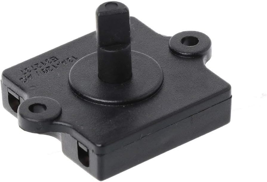 Black B3200 Rotary Switch 4 Position 3 Speed Heater Blower Fan Switch Control Knob, Pushbutton Switches, Industrial Switches