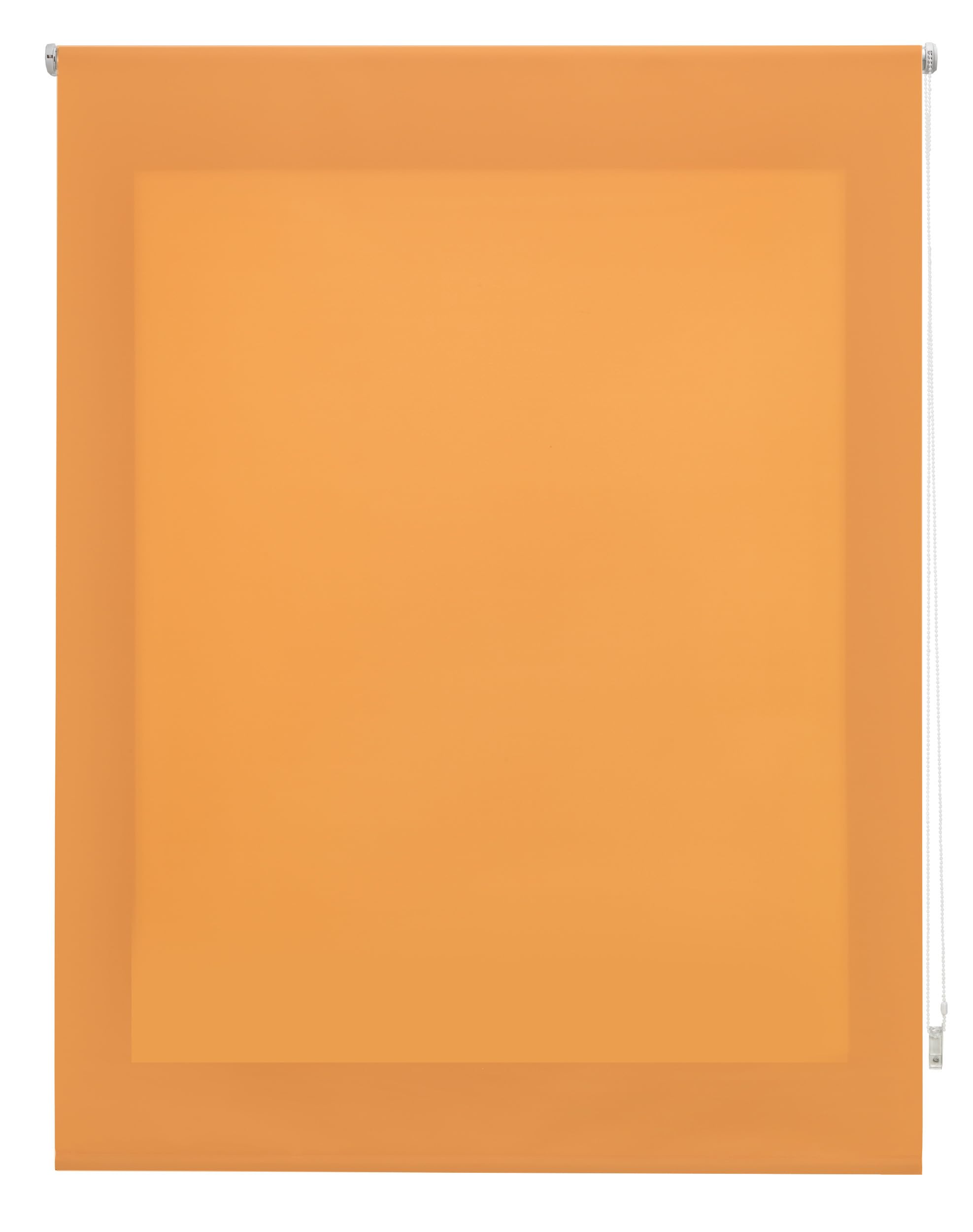 Store Enrouleur translucide uni de qualité supérieure 180 x 250 cm - Store Enrouleur translucide Orange - Store Enrouleur Transparent pour fenêtres 177 x 245 cm
