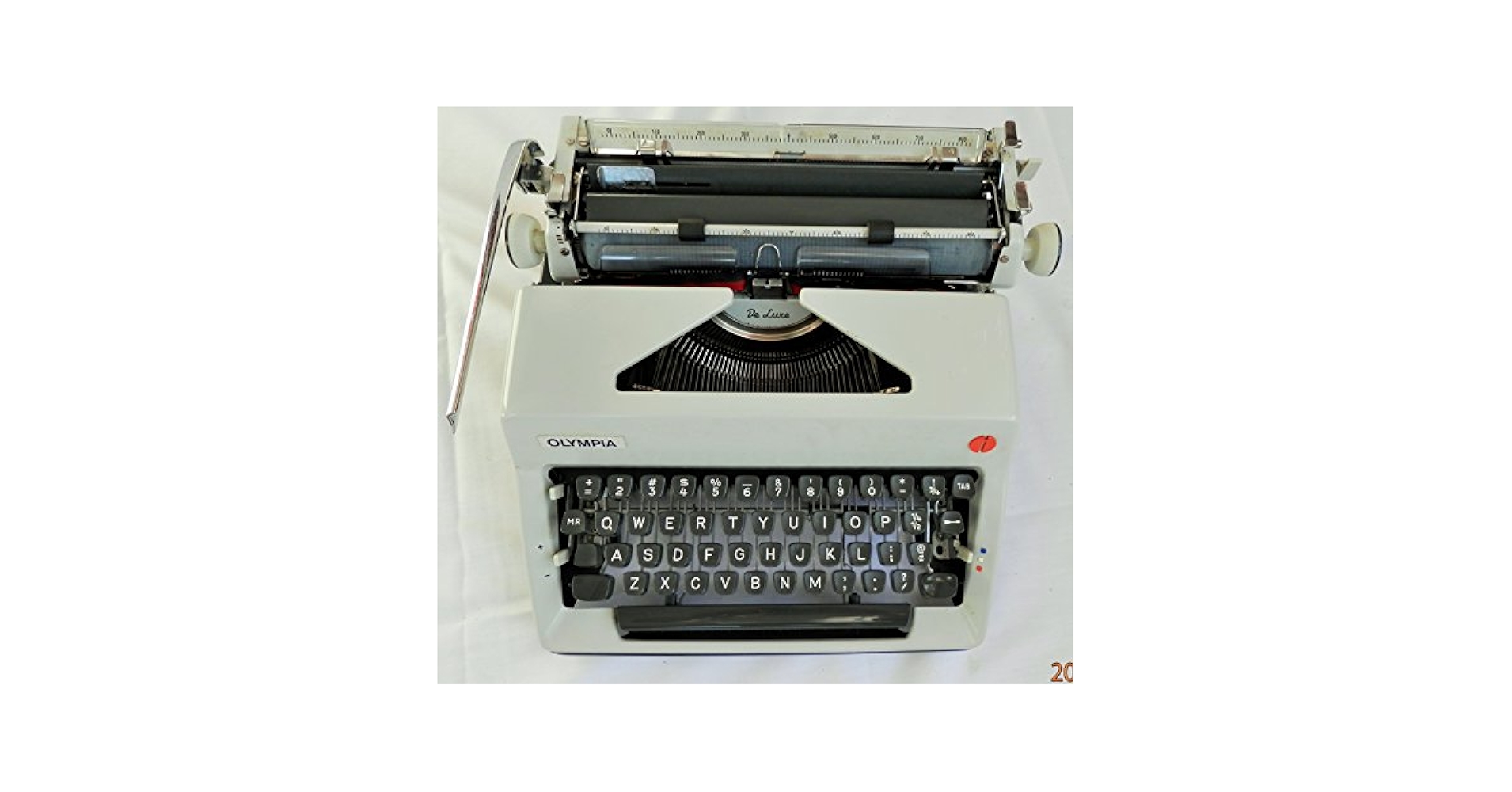 完働品　 Olympia De Luxe オリンピアタイプライター　1959年製 完働品 Olympia De Luxe オリンピアタイプライター 1959年製