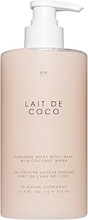 Le Monde Gourmand Lait de Coco Perfumed Milky Body Wash - 14 fl oz (414 ml) - Vanilla, Praline, Warm Notes