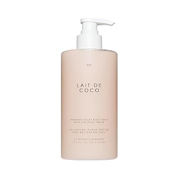 Le Monde Gourmand Lait de Coco Perfumed Milky Body Wash - 14 fl oz 414 ml - Vanilla, Praline, Warm Notes