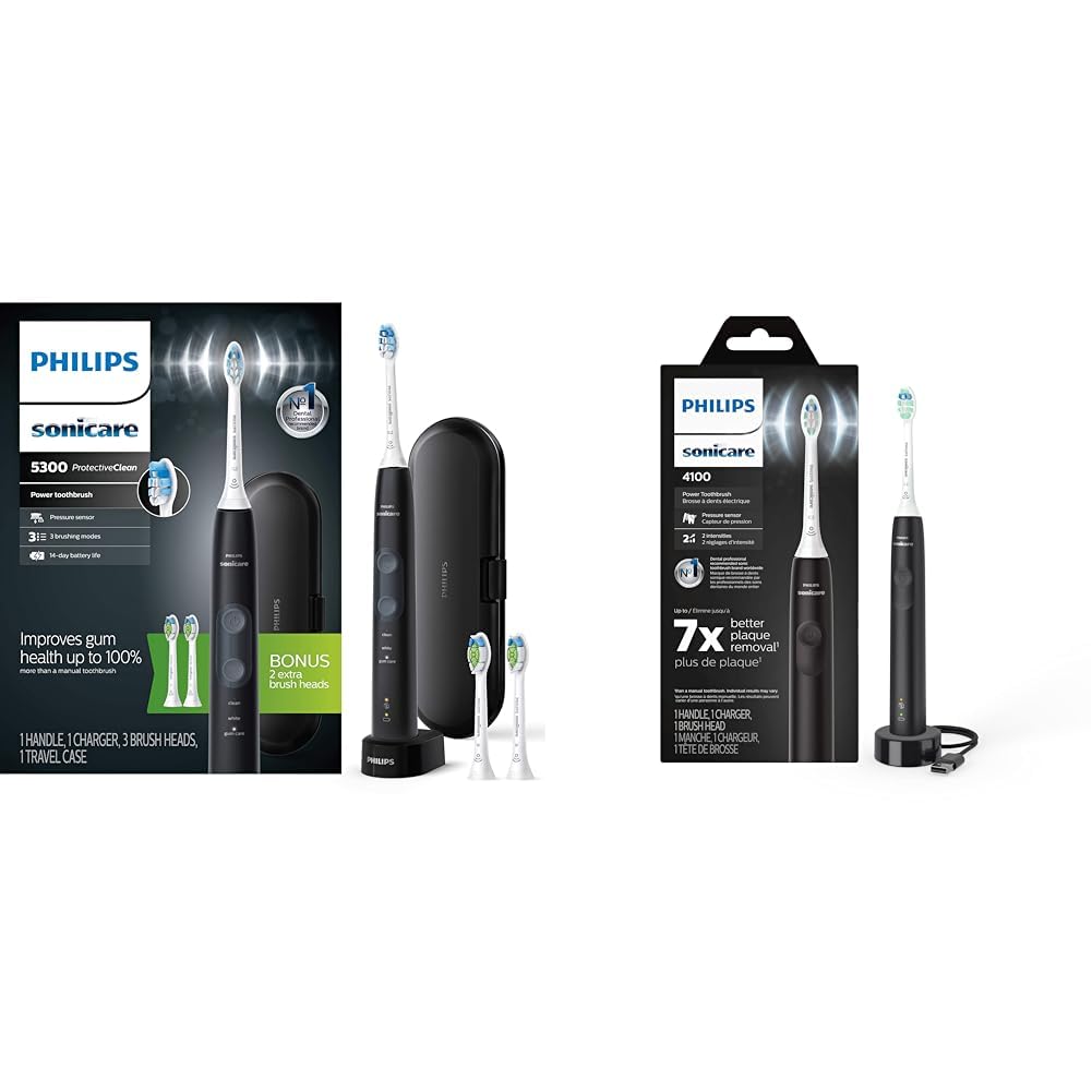 Amazon.com: Philips Sonicare ProtectiveClean 5300 & 4100