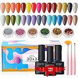 Ideales Geschenk: Abody Gel-Nagellack-Set kommt mit einer schönen Geschenkbox. Geeignet für Feiertage oder besondere Feste wie Geburtstag, Jubiläum, Weihnachten, Valentinstag, Muttertag. So schönes Geschenk wird von allen geliebt.