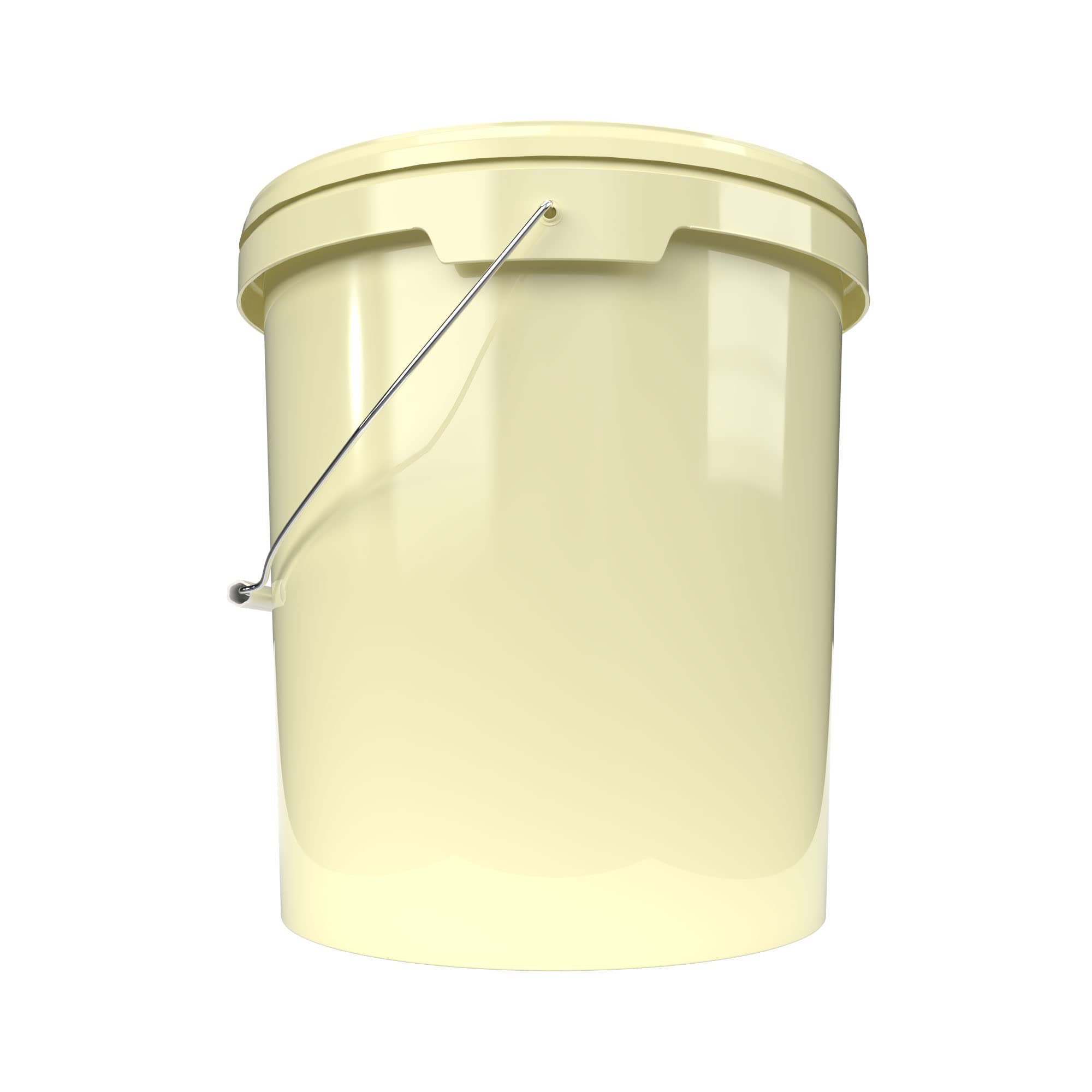 50x Secchio con coperchio da 16 litri Blu - ermetico e stabile per alimenti, ideale per chimica, vernice murale, detersivo in polvere, adesivi