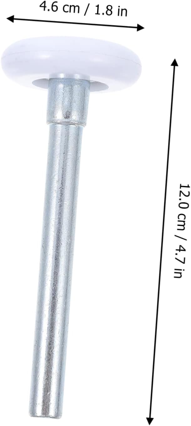 Vaguelly 10Pcs Nylon Garage Door Rollers Heavy Duty Guide Wheels Premium Sealed Bearings for Quiet Operation for Replacement on Garage Doors