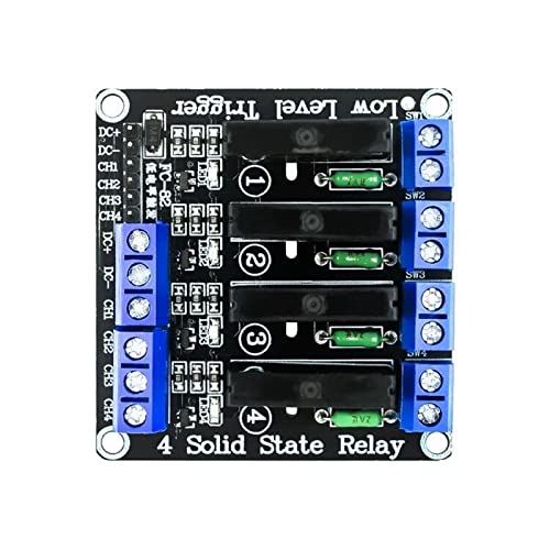 Relais à semi-conducteurs G3MB-202P DC-AC SSR 2 canaux 5V 240V AC 2A pour carte électronique