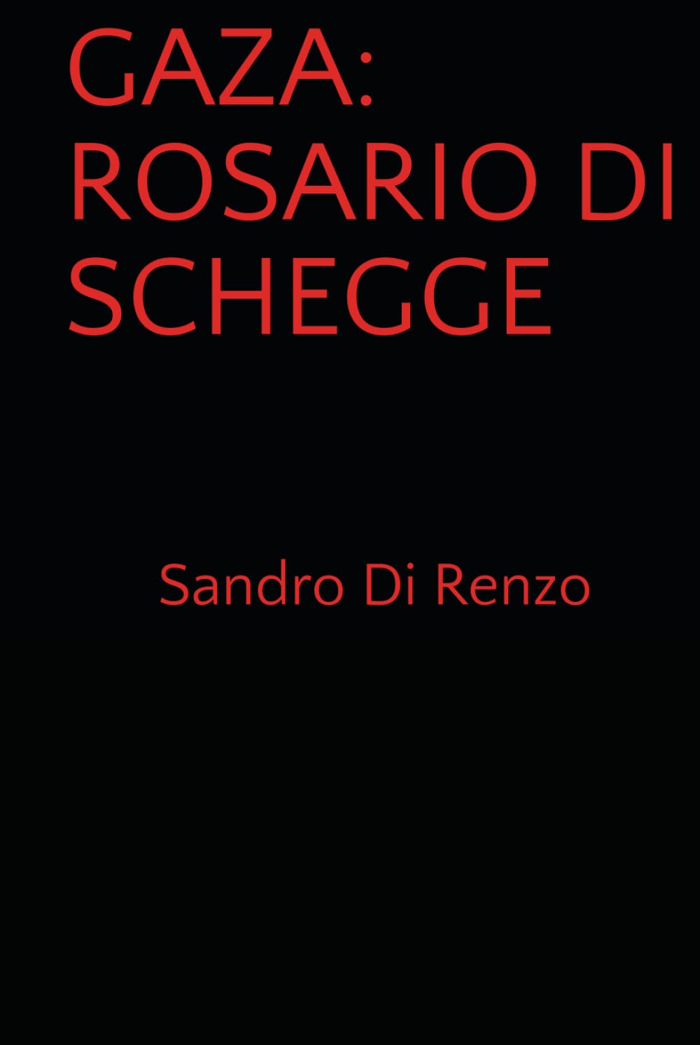 GAZA: ROSARIO DI SCHEGGE