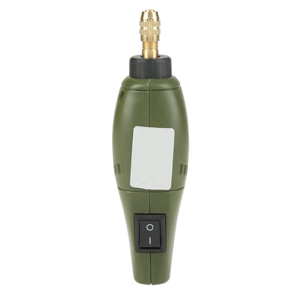 100V-240V Mini kit di utensili per trapano elettrico per incisione di foratura lucidatura (Spina UE), Trapano Elettrico Smerigliatrice Angolare Smerigliatrice Diritta