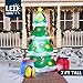 Joiedomi Christmas Inflatables Tree Outdoor Decoration, Giant Christmas Inflatable Tree with 3 Gift Boxes with Build-in LEDs for Blow Up Xmas Decoration, Indoor Outdoor Yard Garden Lawn Décor