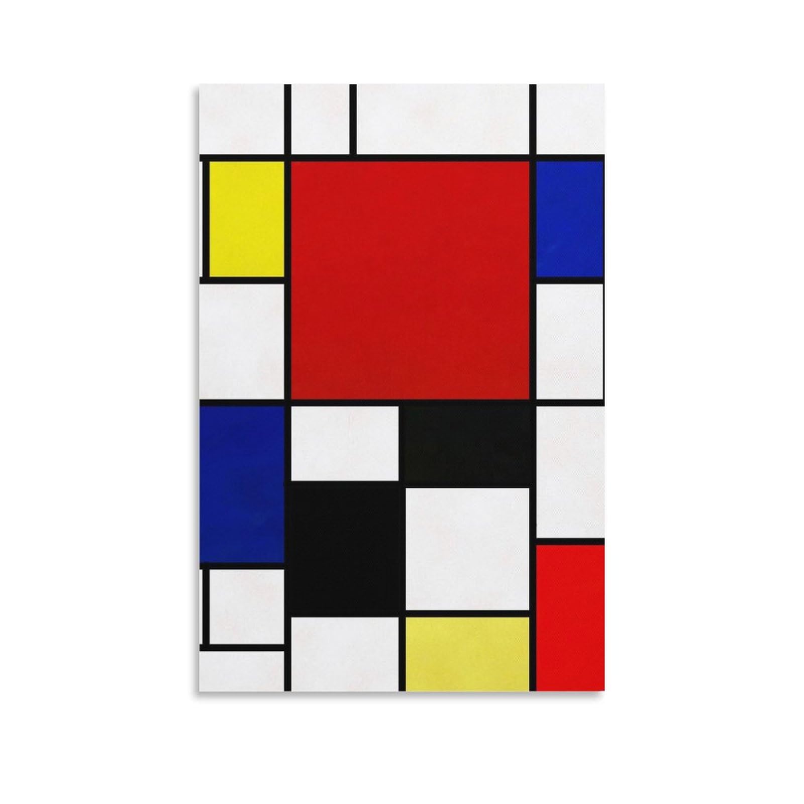 Amazon.co.jp: Piet Mondrianピート・モンドリアン(赤、黄、青