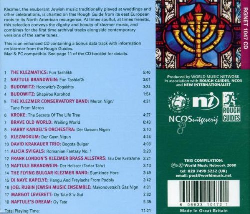 Music Rough Guide - Klezmer - Traditions juives