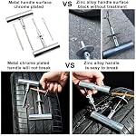 Tire Repair Kit,117pcs Heavy Duty Tire Plug Kit,with Universal Tire Patch Kit to Plug Flats for Car/Motorcycle/Truck/Tractor/Trailer/RV/ATV - Image 3