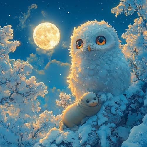 G , G LoX , DIY Paint by Numbers for Adults Kits ܂ ANyCg uV, DIY hG K؂ l S, ƒItBX̕Ǒ, Mtg , 50x50cm