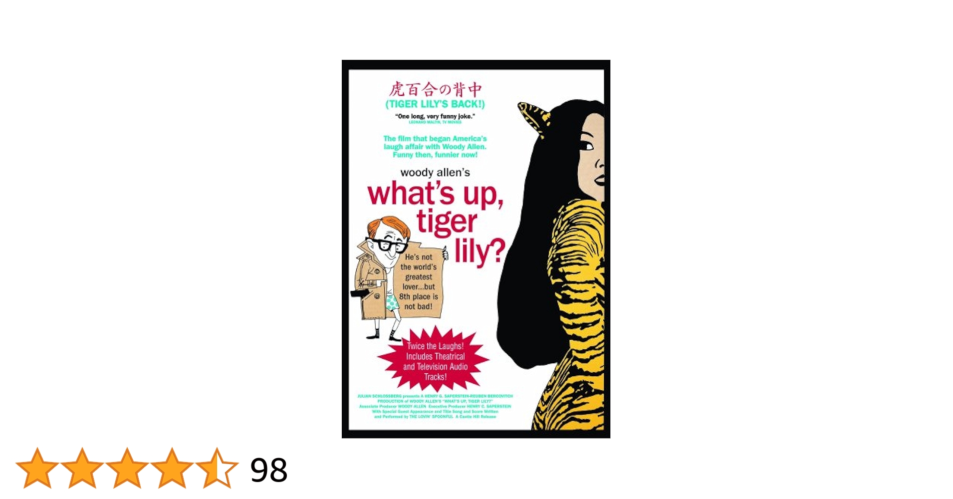 ホワッツ・アップ、タイガー・リリー(紙ジャケット仕様) [CD] ホワッツ・アップ、タイガー・リリー(紙ジャケット仕様) [CD