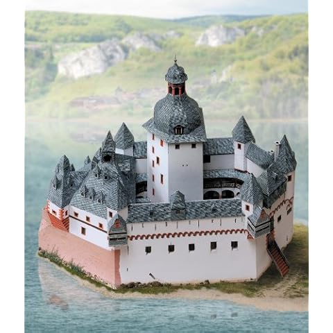 Aue Verlag Modellbausatz Burg Pfalzgrafenstein, 30 x 14 x 25 cm Cover