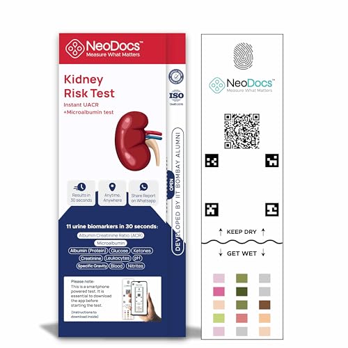 Neodocs Kidney wellness Urine test for Diabetes care & blood pres...