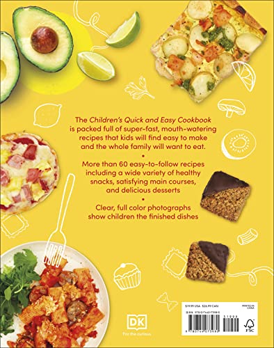Children's Quick And Easy Cookbook: Over 60 Simple Recipes #TOP1