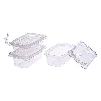 Amazon｜パックスタッフ 小分け エアータイト レンジ 保存容器 C