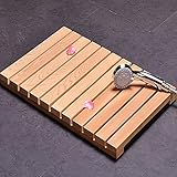 * Amplias aplicaciones: las alfombras de bambú y madera se pueden utilizar no solo en cocinas, baños, bañeras, sino también en decoración exterior, como patios traseros, duchas exteriores, piscinas, carpas, entradas, etc., para evitar que se forme polvo y arena. traído.