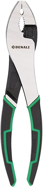 Amazon Brand Denali 20 cm Slip Joint Pliers with Comfort Grip