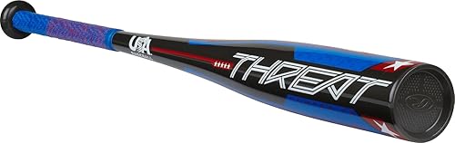 Rawlings Bate de béisbol de amenaza Estados Unidos caída de -12 barril de 2 58 pulgadas 1 pieza compuesto