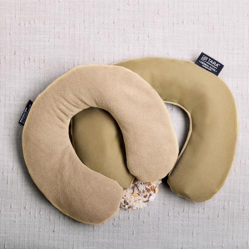 Image of TARA Spa Therapy Herbal-Ease Aromatherapy Pillow Gift Bag Set, Neck + Silk Eye Pillow, Chai