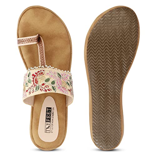 Image of Fabric Platform Low Heel Wedges For Women and Girls
