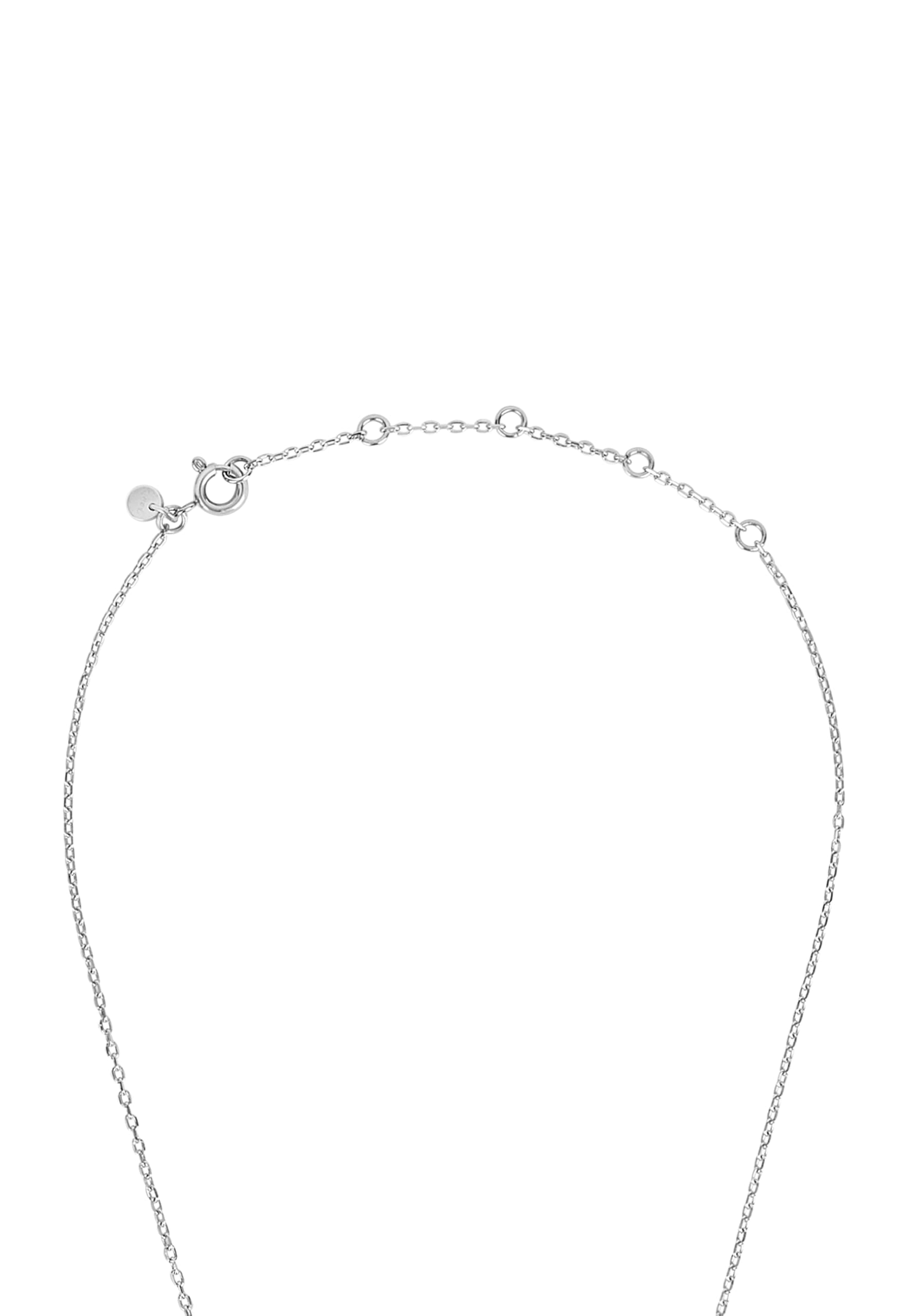 Breil, Collezione Amulet, Collana Donna in Acciaio Lucido IP Gold, Impreziosito da Ciondolo Quadrifoglio con Pavé di Cristalli, Chiusura Regolabile, Lunghezza fino a 45 cm, Idea Regalo Donna