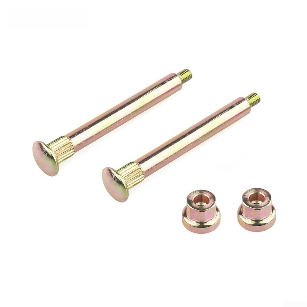 Yuanpgky Kit di riparazione perno e boccola per cerniere in acciaio, per Wrangler 1994-2006, ricambio OEM 55176366, 55176367, 55176368, 55176369, 6504417