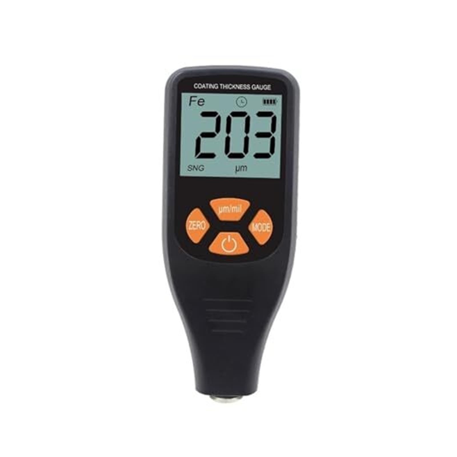 Coating Thickness Gauge, Paint Meter 0 1500um for Fe NFe Surfaces for Car Buyers