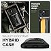 VRS DESIGN Damda Glide Hybrid Phone Case Designed for iPhone 15 Plus (2023), Functional Sturdy Wallet Card Holder Kickstand Case Compatible with iPhone 15 Plus (Matte Black)