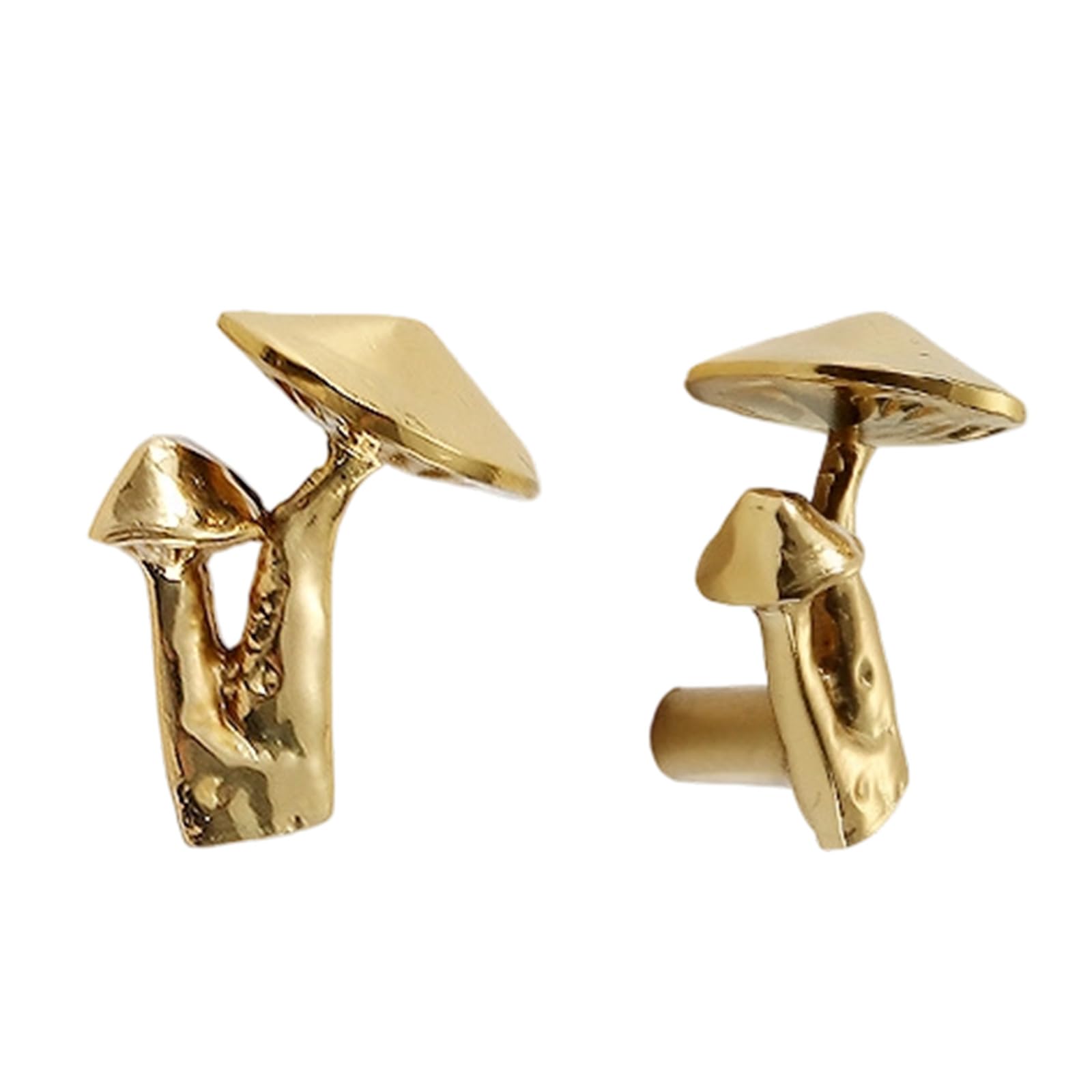 Kalttoy 44 35 32 Brass Cabinet Knob Wardrobe Pulls Unique Mushroom Shape Drawer Knob Furniture Decorative Handle Furniture Hardware Handles And For Dressers Modern