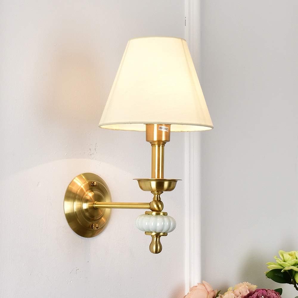 ウォールランプ スコンス ウォールライト アメリカンな雰囲気のスコンス ウォールライト オール銅製ライトスタンド ウォールランプ フ