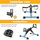 Under Desk Pedal Exerciser Mini Bike für Beine/Arme - faltbarer Peddler mit LCD-Display für Zuhause/Büro