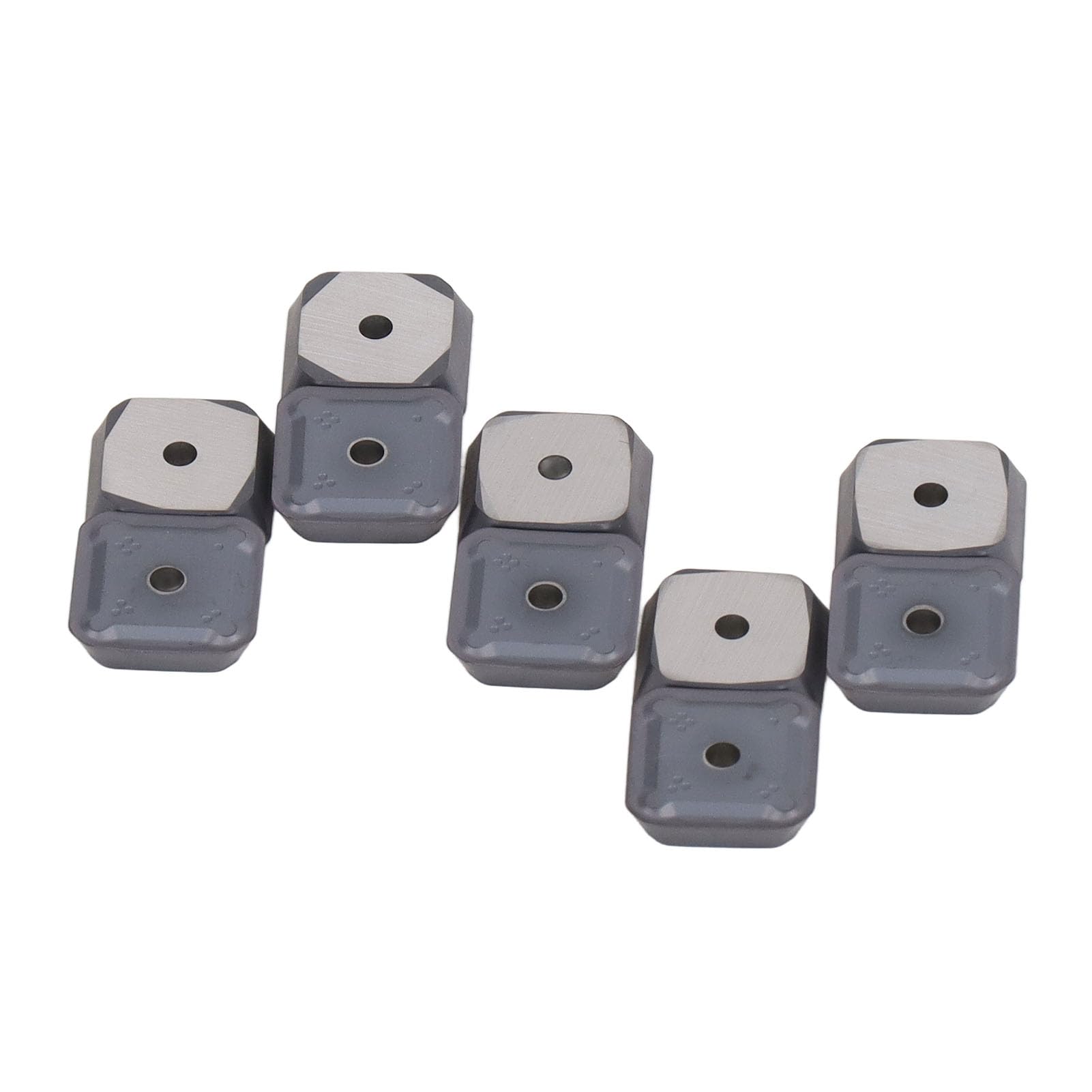 Juego de Herramientas CNC de fresado, cortador de torno de hoja de carburo de inserción giratoria, 10 Uds., SEET1203