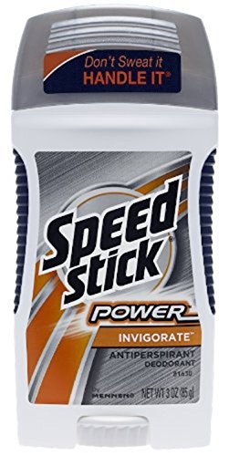 Speed Stick Power Antiperspirant Deodorant, Invigorate, 3 Ounces (Pack of 6)