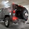 H2 LED Cab Roof Side Marker Lights For Hummer H2 2003 2004 2005 2006 2007 2008 2009 SUV SUT Smoked Lens Top Clearance Indicator Markers Parking Rinning Lamps Amber/Red Led Light Replacement