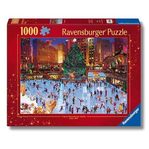 Ravensburger – Puzzle 1000 Pezzi Rockefeller Center | Puzzle Adulti E Bambini Con Una Misura Di 70×50 Cm | Regalo Per Adulti E Bambini Da 14 Anni E Più | Puzzles Ravensburger