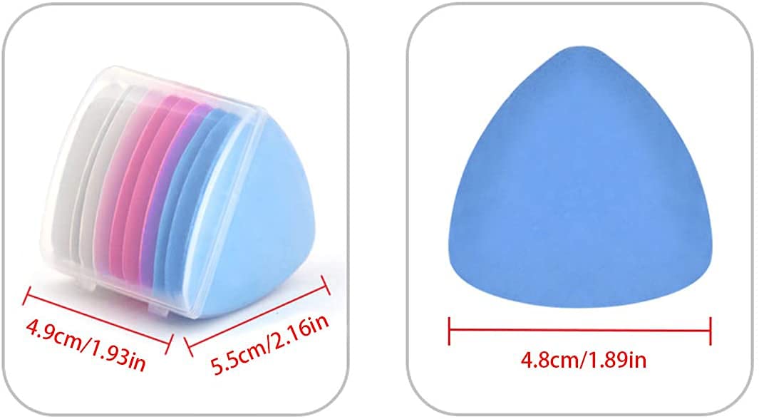 30 Gessetti Da Sarto Kare & Kind - Pennarelli Triangolari Per Tessuti, Cucito E Trapuntatura - Foto 5