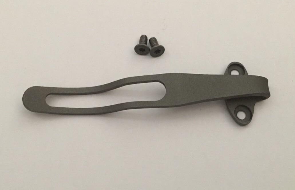 Titanium Deep Carry Pocket Clip Made For Hogue EX-01 EX-03 EX-04 Tip Down