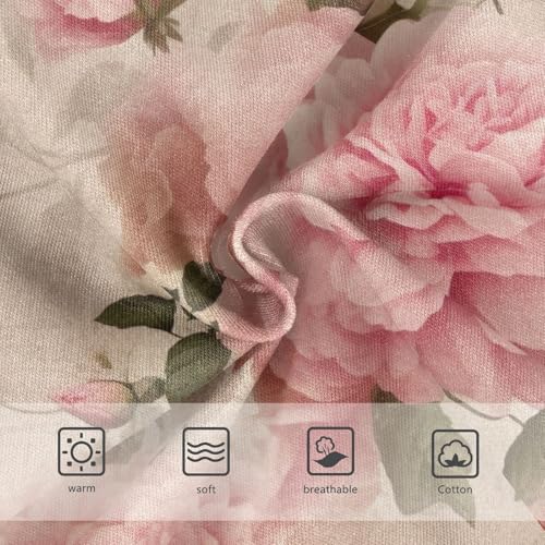 Vintage Rose Pink Toddler Girls Panties, Kids Underwear, 2T–8 Years3