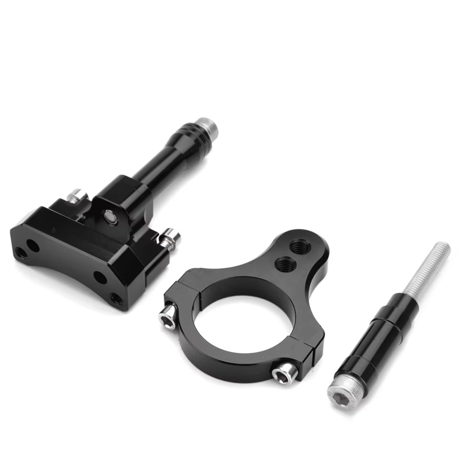 Amortiguador Dirección Compatible con Yamaha para R3 2013-2018 Kit De Soporte De Amortiguador Estabilizador De Dirección Ajustable para Motocicleta